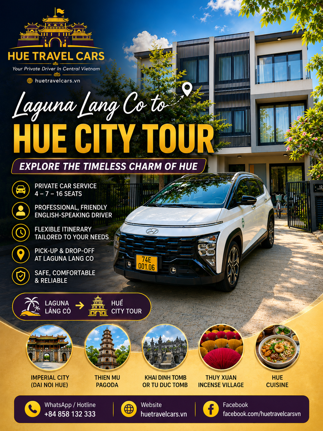 Hue To Angsana Lang Co Vietnam