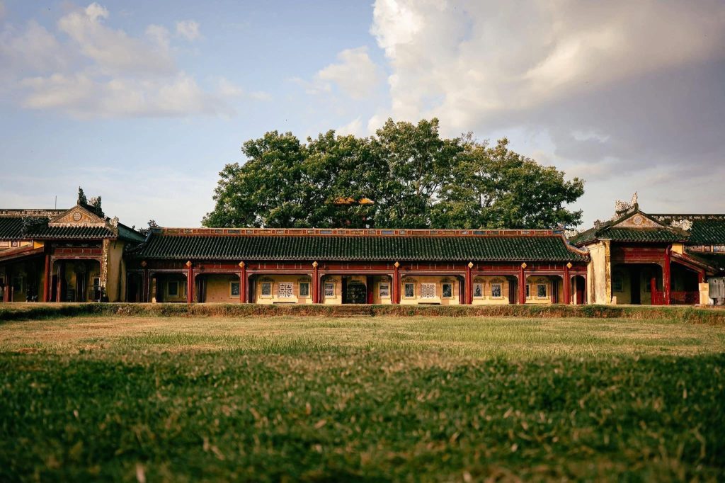 istoric royal tomb in Hue visited via Hue Travel Cars private car rental