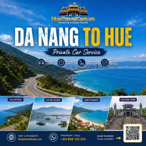 Premium Da Nang to Hue private car transfer