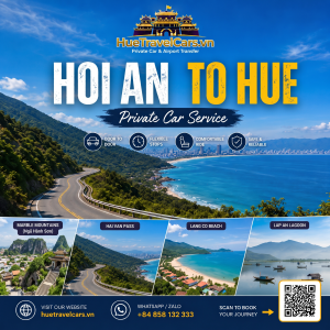 Premium Hoi An to Hue private car transfer